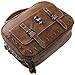 MG Collection Mason Gothic Skull Studded Top Handle Bag, Brown, One Size