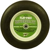 Marathon Industries 00265 Universal Fit Flat Free Wheelbarrow Tire with Spacer/Bushing Kit Included