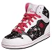 Pastry Women's Glam Pie Hi Lace Sneaker,White Berry Lace,8.5 M US