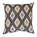 Pillow Perfect Rodrigo 16.5-Inch Throw Pillow, Graphite