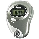 TELVA (テルバ) ストップウォッチ デジタル TD-120-SV シルバーの画像