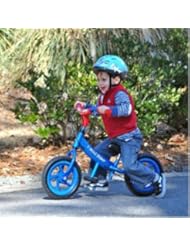 Glide Bikes 12" Mini Glider for Ages 2 to 5 High Quality, Light Weight Aluminum, Alloy Frame, EVA Foam Tires Dimensions: 36" X 25" X 1" (Blue Glider)