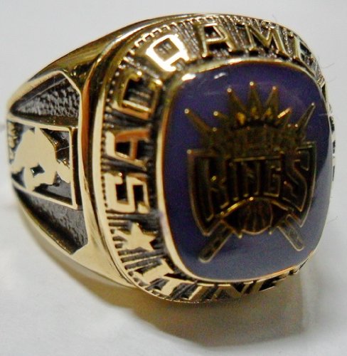 Balfour NBA Sacramento Kings Ring Size 14 Gold