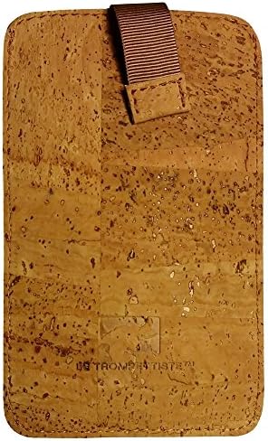 Samsung Galaxy S6 Phone Case / Cork Sleeve (Natural/Brown)
