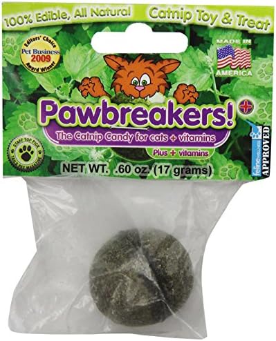 Pawbreakers Catnip Natural Treats, Plus