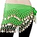 BELLYLADY 158 Gold Coins Belly Dance Hip Scarf Vogue Style, Christmas Gift idea LAKEBLUE1