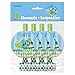 Turtle Boy 1st Birthday Party Blowers, 8ct