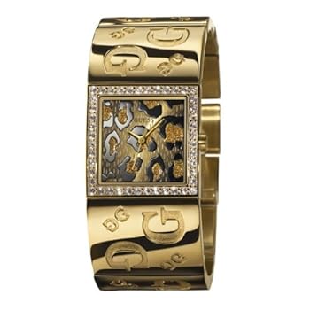 Indovina - I90222L1 - G2G Animal - Ladies Watch - analogico al quarzo - Gold Dial - Bracciale Acciaio Oro Guess - I90222L1 - G2G Animal - Montre Femme - Quartz Analogique - Cadran Doré - Bracelet Acier Doré