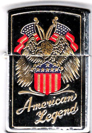 American Legend Lighter ~ Polished Crome Lighter