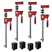 Bessey KRK2440 K Body REVO Fixed Jaw Parallel Clamp Kit Includes: 2-24-inch, 2-40-inch K Body Clamps and 1 set of KP Blocks
