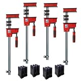 Clamps: Bessey KRK2440 K Body REVO Fixed Jaw Parallel Clamp Kit Includes: 2-24-inch, 2-40-inch K Body Clamps and 1 set of KP Blocks