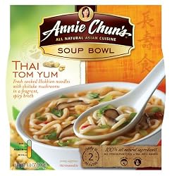 Annie Chun's Tom Yum Soup Noodle Bowl, 6-Ounce Bowls (Pack of 6)