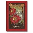 Red Poinsettia - 5" x 7" Christmas Greeting Card