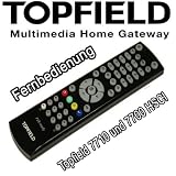 Fernbedienung f�r Topfield TF 7700 7710 HSCI HDTV-Receiver Schwarzvon "Topfield"