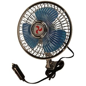 12v Oscillating Automotive Fan With Switch