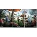 Triptych - Panel Set of 3 - Alice in Wonderland Movie Posters