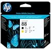 HP C9381A 88 Druckkopf schwarz und gelb