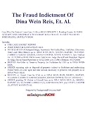 The Fraud Indictment Of Dina Wein Reis, Suzanne Carrico, Sarah Golden, Chaya Cooper, Et. Al.: Federal Court Case 1:08-cr-00165-DFH-KPF-1