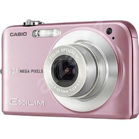 Casio EX-Z1050PKDDD Digital Camera - Pink (10.0MP,  3x Optical Zoom)