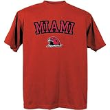 Cadre Miami, OH Redhawks Cadre Felt Applique Short Sleeve Tee