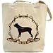 Canvas Tote Bag Beige  Cane Corso - The True Breed Trasnfer  Dog