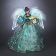 12" Luck of the Irish Fiber Optic LED Lighted Angel Christmas Tree Topper