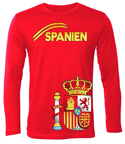FUSSBALL – FANARTIKEL- SPANIEN FANSHIRT 3207(HL-R) Gr. S