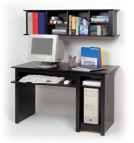 Prepac Black Computer Desk