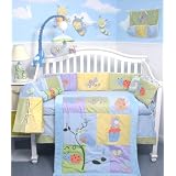 SoHo Bug's Party Baby Crib Nursery Bedding Set 10 Pieces