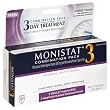 Monistat Combination Pack Vaginal Antifungal, 3-Day Treatment