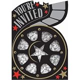 Hollywood Shaker Invitations 8ct
