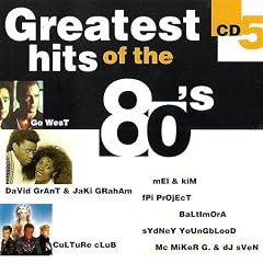 18 big hits from the eightees (george baker selection santa lucia by night / jellybean the real thing / fpi project rich in paradise / scotch disco band / king mc what have i done for you lately / go west we close our eyes / david grant & jaki graham mated / fun fun hit mix (incl. Happy station color my love baila bolero give me your love) / adeva recpect etc. and more)