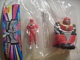 Mighty Morphin Power Rangers the Movie Red Ranger with Ape Ninja Zord (Mcdonalds Happy Meal Toy)