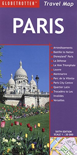 Paris Travel Map (Globetrotter Travel Map)
