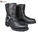 Xelement Advanced 10 Inch Harness Black Flame Motorcycle Boots