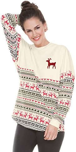 Alpha Sigma Alpha Est. 1901 Authentic Spirit Jersey - Medium Ugly Christmas All-Over Print