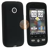Silicone Skin Case for HTC Droid Eris / Desire, Black