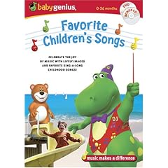 Baby Genius Favorite Children's Songs w/bonus Music CD