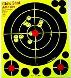 75 Pack - 8" Reactive Splatter Targets - Glowshot - Multi Color - Gun and Rifle Targets - Glow Shot