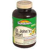 Sundown St. John's Wort, Standardized, 200 Capsules
