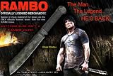 Rambo IV Hunting Knife Machete Officially Licensed From Latest Rambo Movie