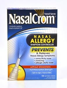 NasalCrom Nasal Spray without Drowsiness, .44 fl oz (13 ml)