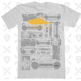 Buy Atticus Clothing Mens BOOM BOX T Shirt - White made by Atticus now!