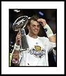 Tom Brady New England Patriots NFL Framed 8x10 Photograph Super Bowl 38 Trophy