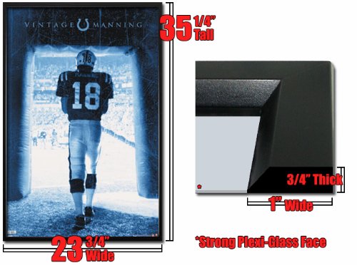 Framed Peyton Manning Poster Indianapolis Colts Fr4843