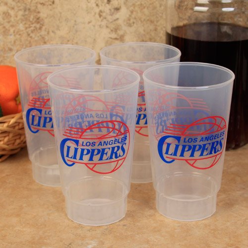 NBA Los Angeles Clippers 4-Pack 16oz. Plastic Cups