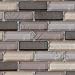 CB48 Rum Raisin Brick 5/8 x 2 Glass Mosaic Tiles
