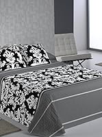Casa Campo  Colcha Bouti+Coj. Esperanza (Negro/Gris)