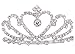 AshopZ Girls 2 Piece Set Lovely Princess Wedding Tiara Crown Comb w/ Rhinestones