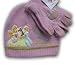 Disney Princess Girl's Pink Knit Beanie Hat and Glove Set (7-14)